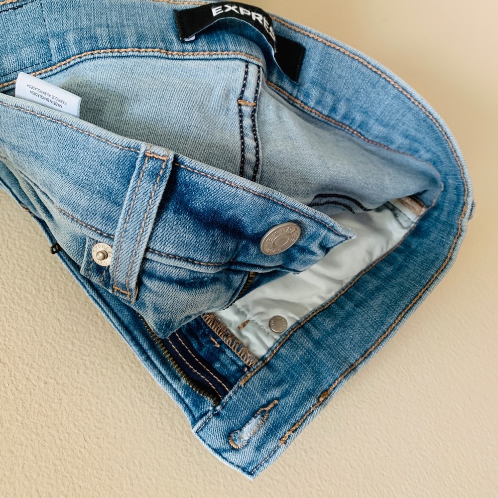 Express Raw Ankle Cuff W/ Multi Color Side - image 5